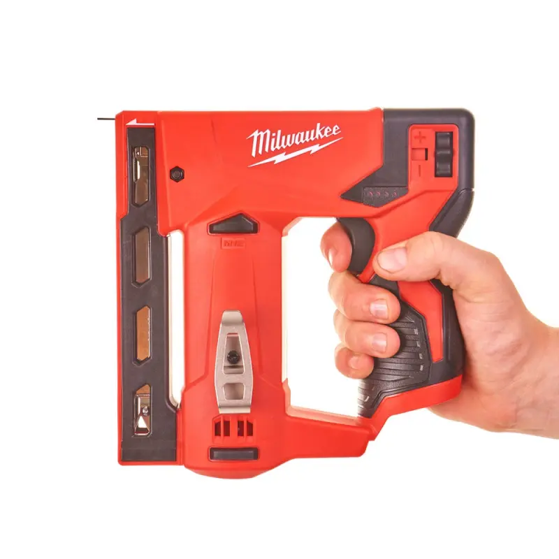 Aku sponkovačka Milwaukee M12 BST-0, bez Aku, 4933459634