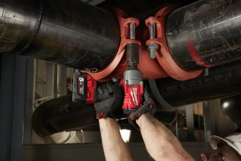 Aku 1/2" rázový utahovák Milwaukee M18 FHIWP12-502X, 1017 Nm, 2x aku M18 B5 + M12-18 FC, 4933459693 (MI4933459693)