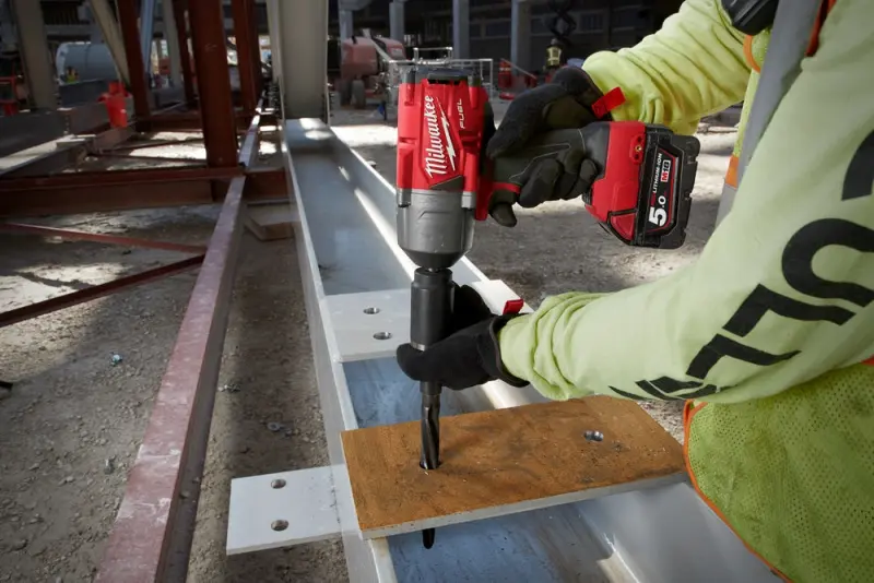 Aku 1/2" rázový utahovák Milwaukee M18 FHIWP12-502X, 1017 Nm, 2x aku M18 B5 + M12-18 FC, 4933459693 (MI4933459693)