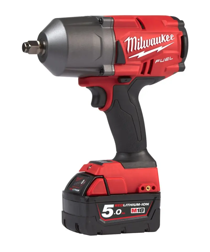 Aku 1/2" rázový utahovák Milwaukee M18 FHIWF12-502X, 1356 Nm, 2x aku M18 B5 + M12-18 FC, 4933459696 (MI4933459696)