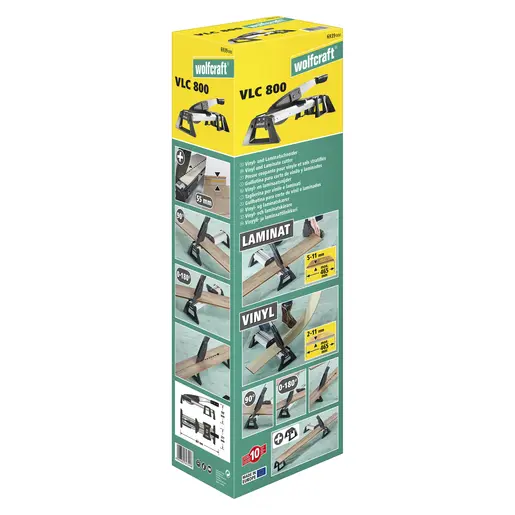 Páková řezačka vinylu a laminátu Wolfcraft VLC 800 (WOLF6939000)