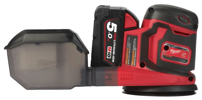 Aku excentrická bruska 125 mm Milwaukee M18 BOS125-502B (5,0 Ah) (MI4933464229)