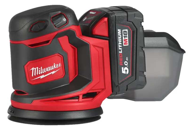 Aku excentrická bruska 125 mm Milwaukee M18 BOS125-502B (5,0 Ah) (MI4933464229)