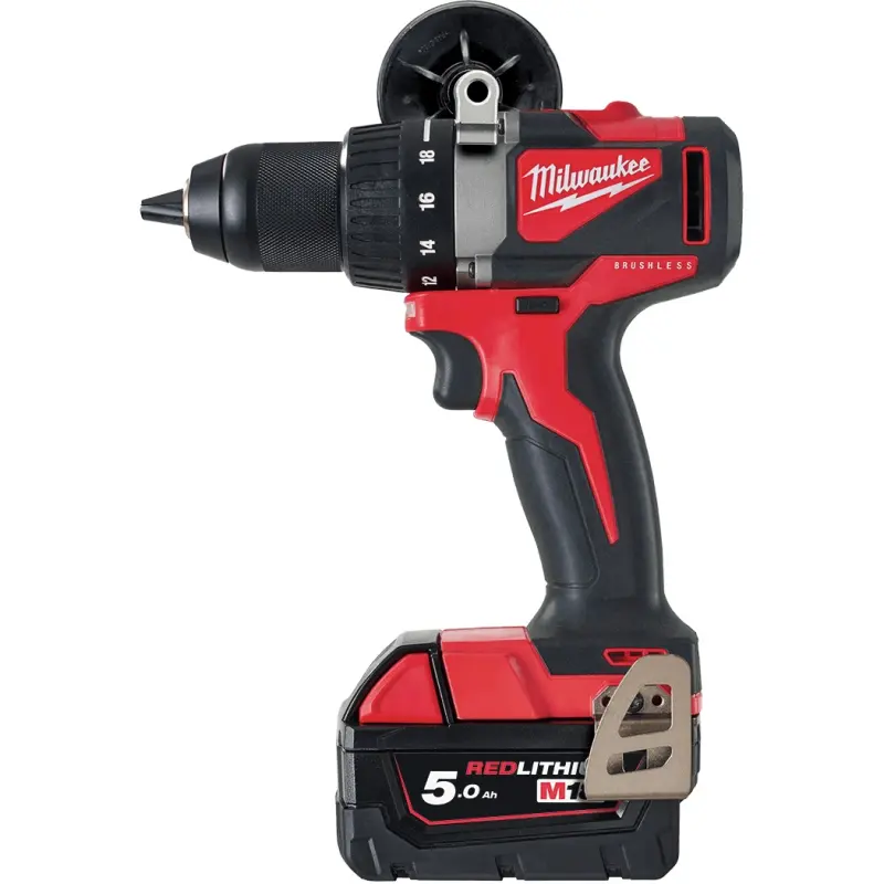 Aku kompaktní vrtačka Milwaukee M18 BLDD2-502X (5,0 Ah) (MI4933464515)