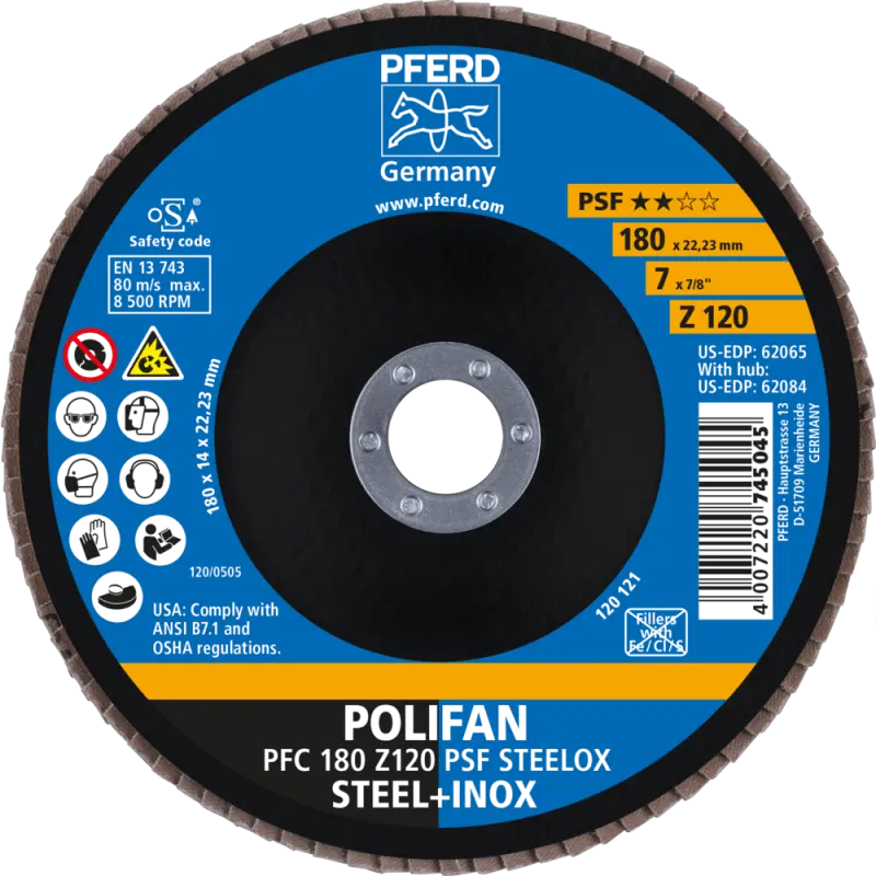 PFC 180 Z120 PSF STEELOX  KOTOUČ LAMELOVÝ (PF4007220934234)