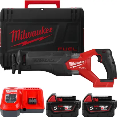 Aku šavlová pila Milwaukee M18 FSZ-502X (5,0 Ah) (MI4933478291)