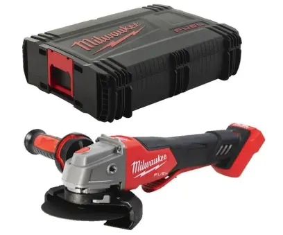 Aku úhlová bruska 125 mm Milwaukee M18 FSAGV125XPDB-0X s kolébkovým spínačem (Bez Aku) (MI4933478437)
