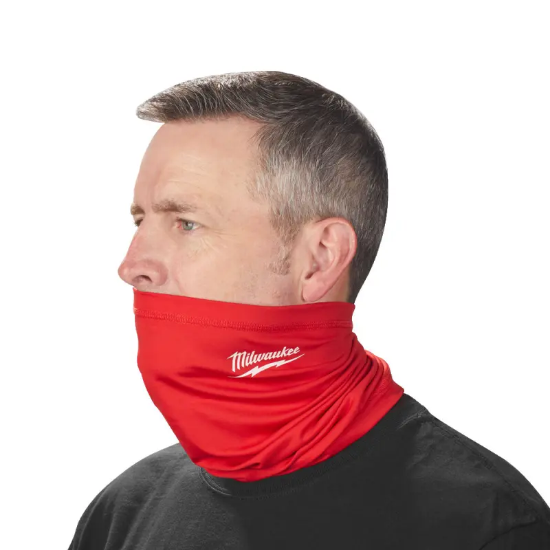 Nákrčník a rouška Milwaukee NGFM-R (červená) (MI4933478780)