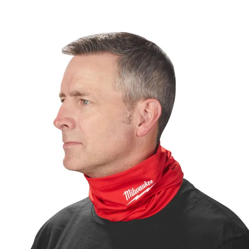 Nákrčník a rouška Milwaukee NGFM-R (červená) (MI4933478780)
