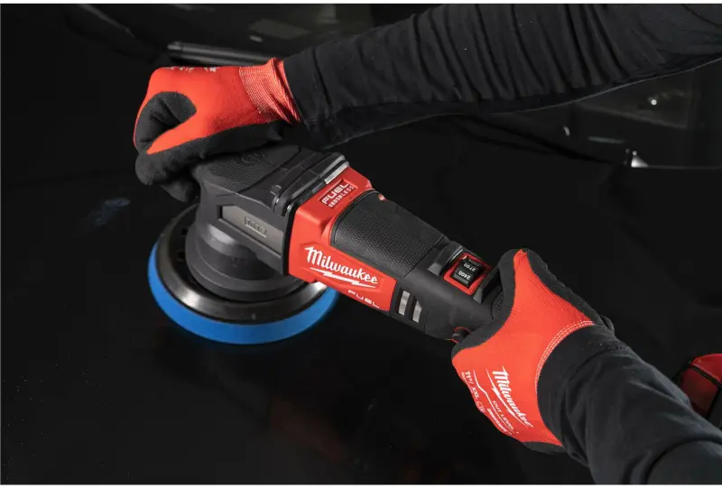 Aku excentrická leštička Milwaukee M18 FROP21-502X, leštící bruska 150 mm, 2x aku M18 B5 + nabíječka M12-18 FC, 4933478837 (MI4933478837)