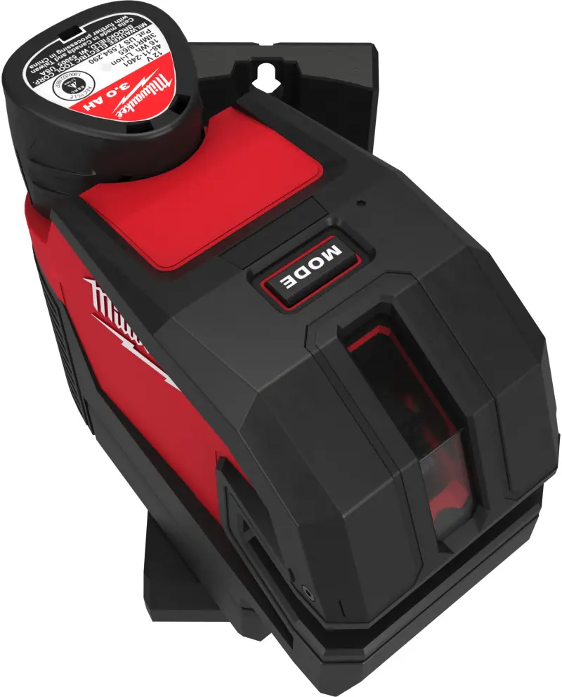 Křížový liniový laser MilwaukeeM12 CLL4P-0C, se 4 body, HIVIST, bez aku, s kufrem, 4933479203