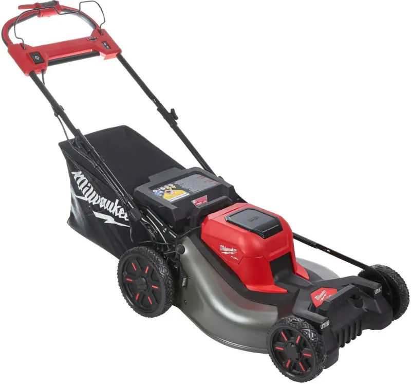 Aku sekačka na trávu Milwaukee M18 F2LM53-122, záběr 53 cm, s pojezdem, s košem, 2x Aku M18 HB12 + nabíječka M18 DFC, 4933479585 (MI4933479585)