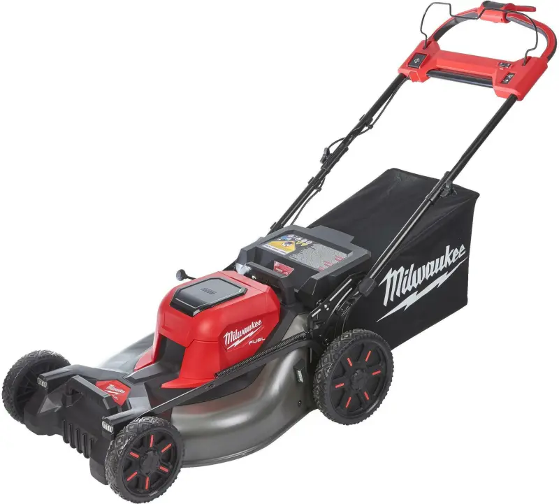 Aku sekačka na trávu Milwaukee M18 F2LM53-122, záběr 53 cm, s pojezdem, s košem, 2x Aku M18 HB12 + nabíječka M18 DFC, 4933479585 (MI4933479585)