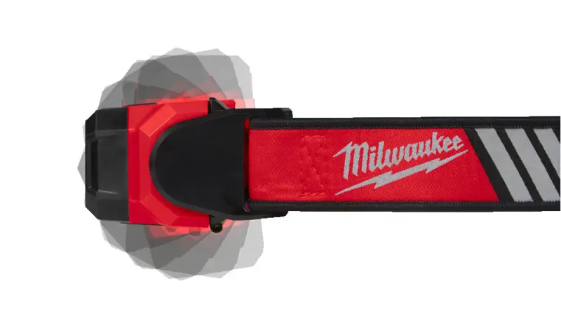 Aku čelová svítilna/lampa Milwaukee L4 HL-VIS-301, 600 lm, TRUEVIEW LED osvětlení, 1x aku L4 B3, 4933479768 (MI4933479768)