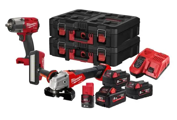 Sada Aku nářadí Milwaukee M18 FPP3T2-554P (MI4933481020)