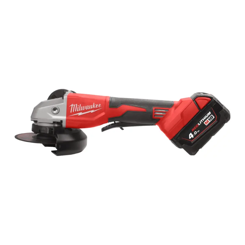 Aku bezuhlíková úhlová bruska Milwaukee M18 BLSAG125XPD-402X, 125 mm s kolébkovým spínačem 4933492646 (MI4933492646)