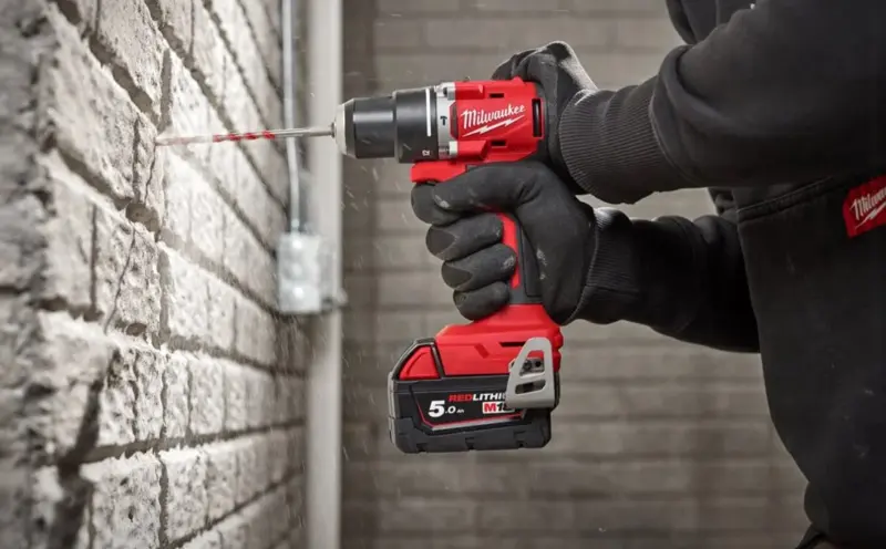 Aku kompaktní příklepová vrtačka Milwaukee M18 BLPDRC-422C, 1x aku M18 B2 + 1x aku M18 B4 + nabíječka M12-18 C + kufr, 4933492825 (MI4933492825)