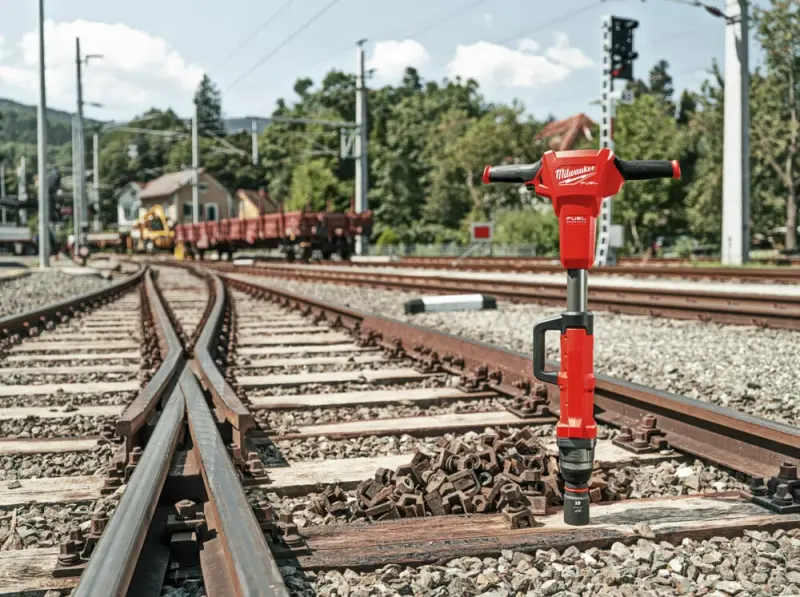 Železniční aku rázový utahovák Milwaukee M18 FHIWF1R-0C s pojistným kroužkem (Bez aku) (MI4933493140)