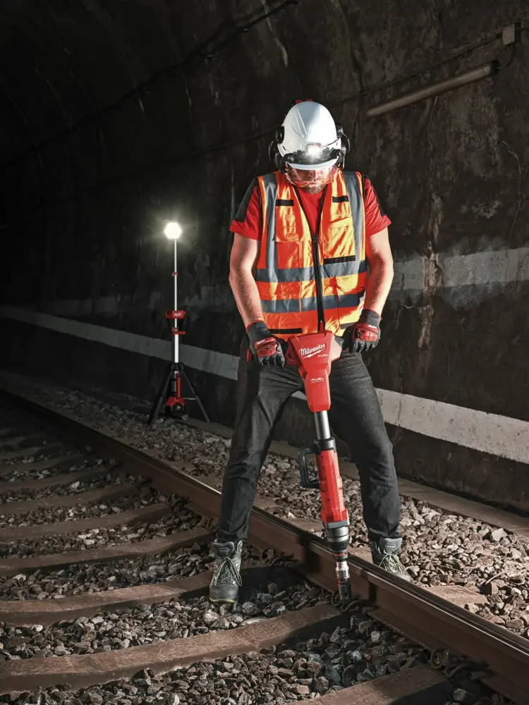 Železniční aku rázový utahovák Milwaukee M18 FHIWF1R-0C s pojistným kroužkem (Bez aku) (MI4933493140)