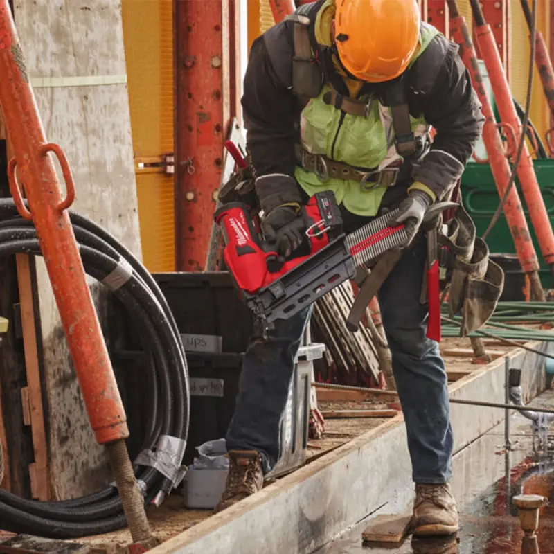 Aku hřebíkovačka Milwaukee M18 FDN-0C na bednění, hřebíky 73 a 92 mm / 21°, bez Aku, 4933493600 (MI4933493600)