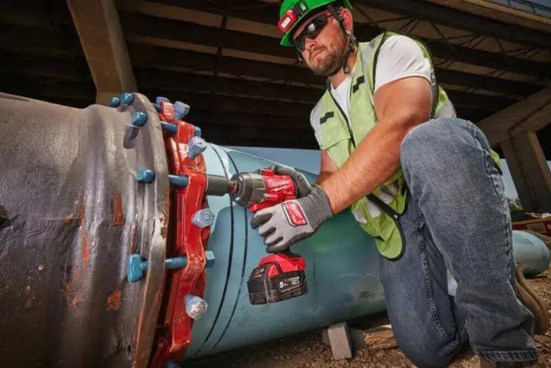 Aku 1/2" rázový utahovák Milwaukee M18 FHIW2F12-0, 1491 Nm, bez aku, bez kufru, 4933498056 (MI4933498056)