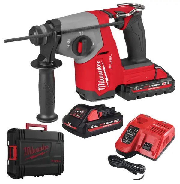 Aku kladivo Milwaukee M18 FHAC16-302X vysoce výkonné 4režimové SDS-PLUS 16 mm, 4933498584 (MI4933498584)