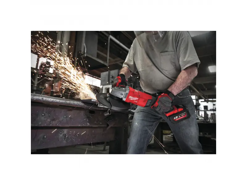 Aku velká úhlová bruska 230 mm Milwaukee FLAG230XPDB-121C s kolébkovým spínačem (4933499241) (MI4933499241)