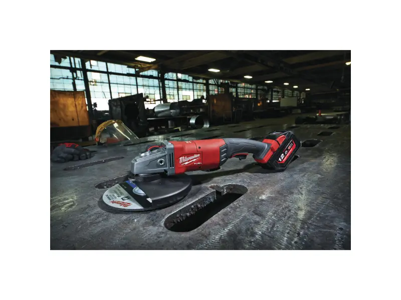 Aku velká úhlová bruska 230 mm Milwaukee FLAG230XPDB-121C s kolébkovým spínačem (4933499241) (MI4933499241)