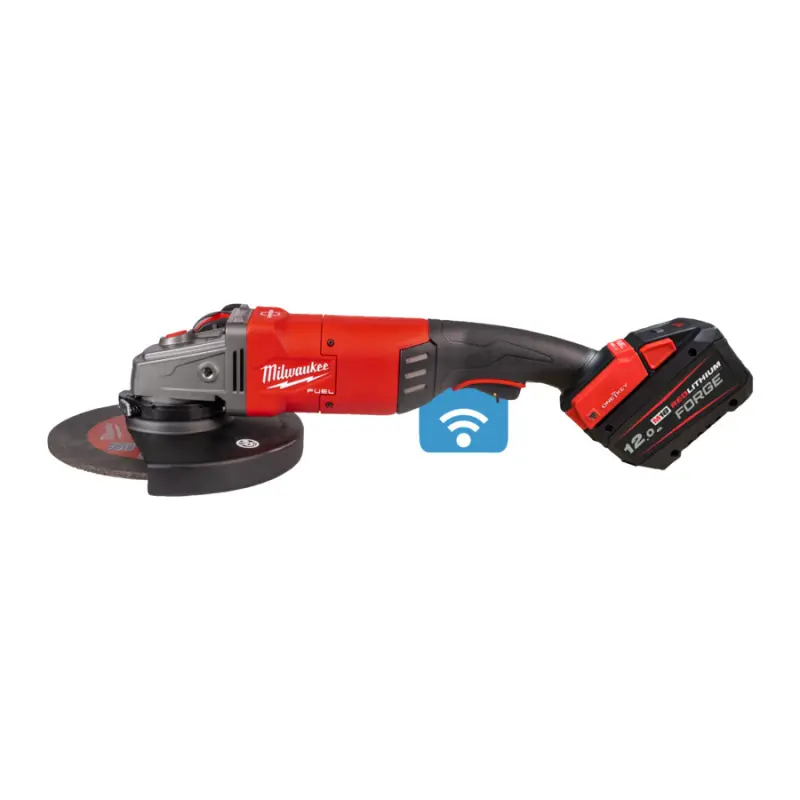 Aku úhlová bruska Milwaukee M18ONEFLAG230XPDB-122C ONE-KEY™ s kolébkovým spínačem 230 mm, 4933499242 (MI4933499242)