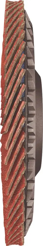 Lamelový brusný kotouč CERABOND X průměr 125mm CA-60 vlnitý Tyrolit (EDE83600060)