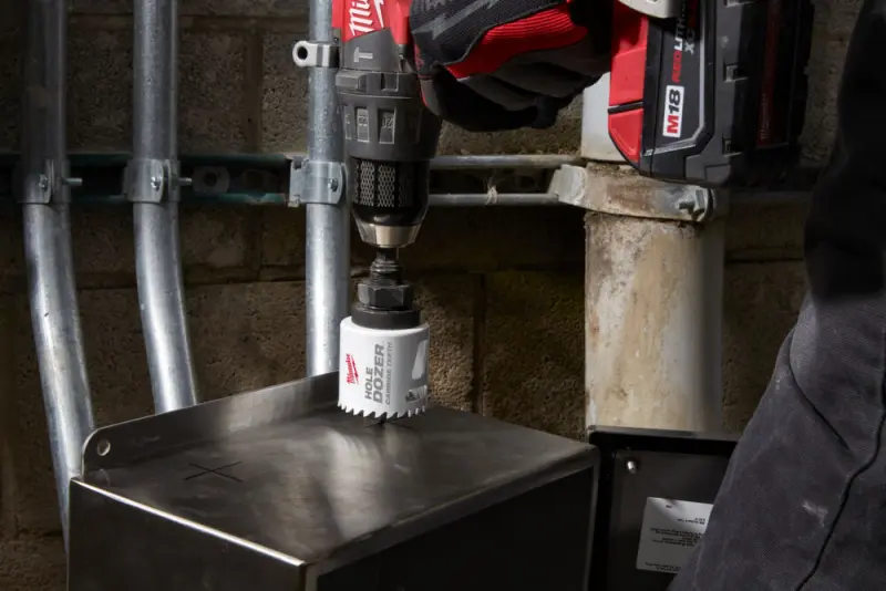 Kruhová pilka/děrovka Milwaukee 41 mm TCT Hole Dozer Holesaw 41MM, karbidové zuby, 49560714