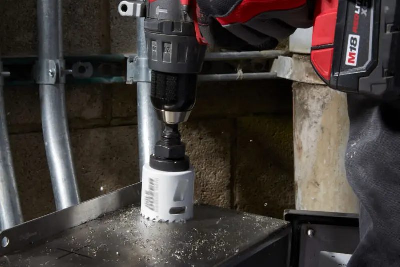 Kruhová pilka/děrovka Milwaukee 44 mm TCT Hole Dozer Holesaw 44MM, karbidové zuby, 9560717