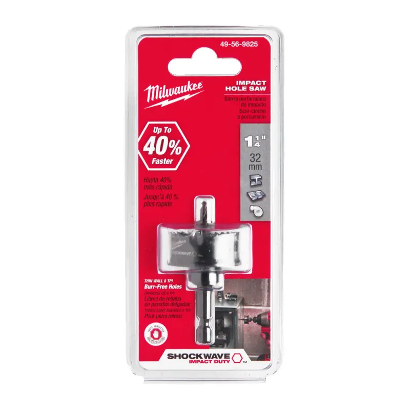 Kruhová pilka/děrovka Milwaukee 32 mm Shockwave Impact Duty Holesaw 32MM, 49569825