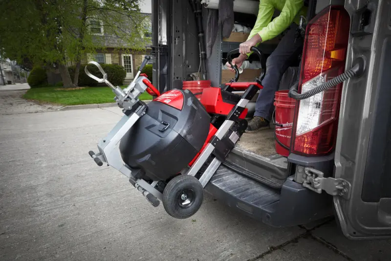 Velká bubnová čistička potrubí MX FUEL™ Milwaukee MXF LSDP-301 s POWERTREDZ™ (3,0 Ah) (MIMX4933471851)