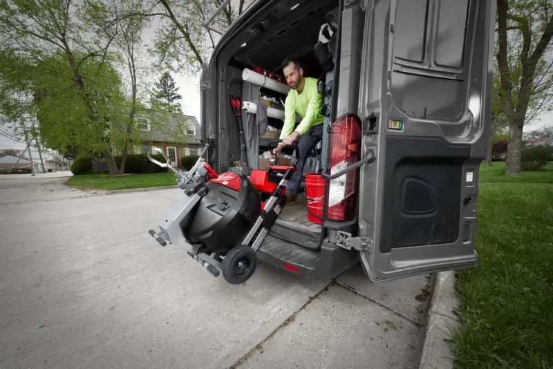 Velká bubnová čistička potrubí MX FUEL™ Milwaukee MXF LSDP-301 s POWERTREDZ™ (3,0 Ah) (MIMX4933471851)