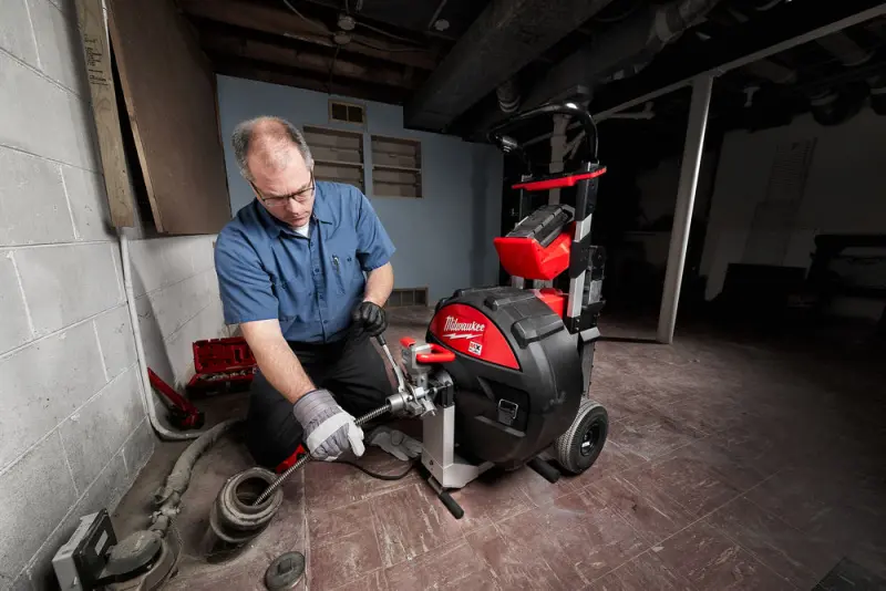 Velká bubnová čistička potrubí MX FUEL™ Milwaukee MXF LSDP-301 s POWERTREDZ™ (3,0 Ah) (MIMX4933471851)