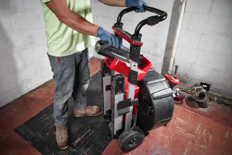 Velká bubnová čistička potrubí MX FUEL™ Milwaukee MXF LSDP-301 s POWERTREDZ™ (3,0 Ah) (MIMX4933471851)