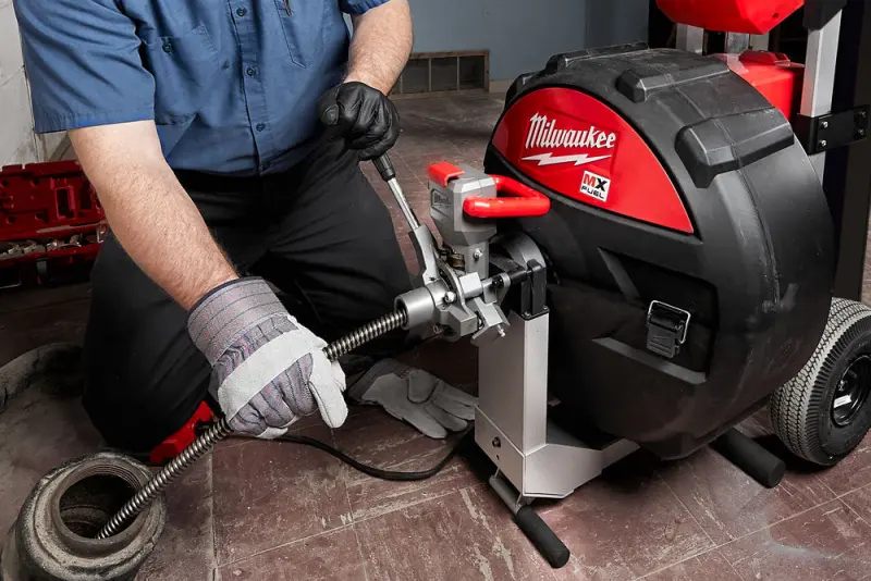 Velká bubnová čistička potrubí MX FUEL™ Milwaukee MXF LSDP-301 s POWERTREDZ™ (3,0 Ah) (MIMX4933471851)