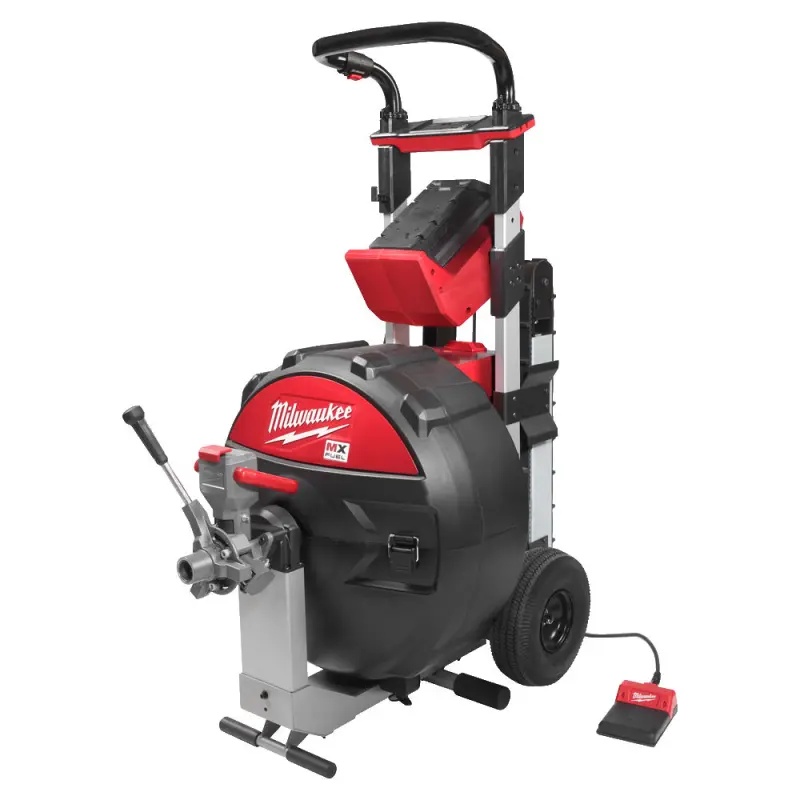Velká bubnová čistička potrubí MX FUEL™ Milwaukee MXF LSDP-301 s POWERTREDZ™ (3,0 Ah) (MIMX4933471851)