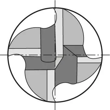 Stopková hrubovací fréza tvrdokov Format 7423970600 pr. 6 mm Z3, dlouhá, dle výrobní normy, TiAlN, typ HR, stopka HB (EDE23970600)