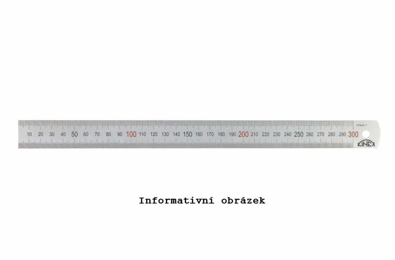 Měřítko Kinex ocelové tenké (150 x 13 x 0,5 mm) (KI10220)