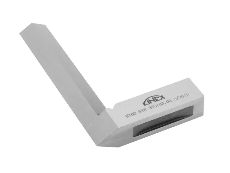 Nožový (vlasový) úhelník typ E 160 x 100 mm, ČSN 25 5103 (KI4003)