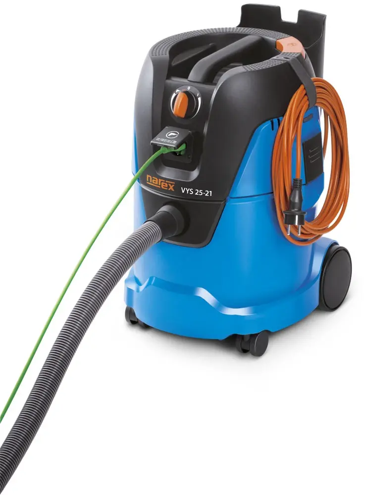 Kompaktní a výkonný vysavač pro montáže Narex VYS 25-21 (NA65403609)
