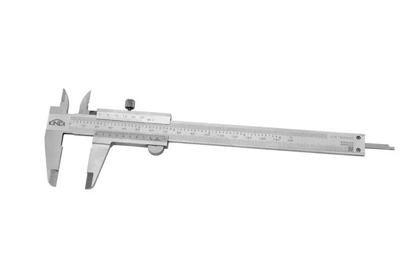 Posuvné měřítko Kinex s hloubkoměrem a vnitřním měřením (150/40, 0,02 mm + inch) (KI60002)