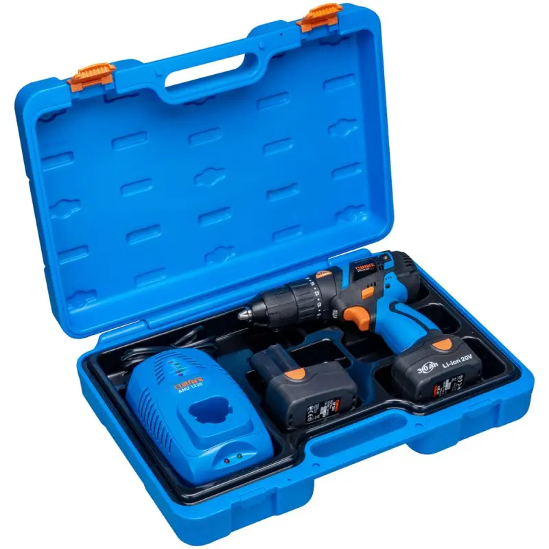 Aku vrtací šroubovák Narex ASV 203-2B (2x 3,0 Ah) (NA65405301)