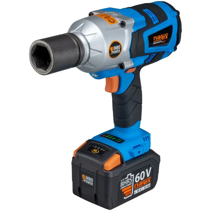 Aku rázový utahovák Narex ASR 620-3HTB T-Loc 1 690 Nm (2x 3,0 Ah) (NA65405852)