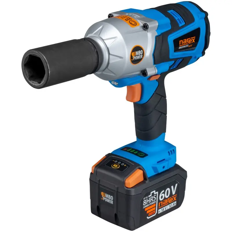 Aku rázový utahovák Narex ASR 620-3HTB T-Loc 1 690 Nm (2x 3,0 Ah) (NA65405852)