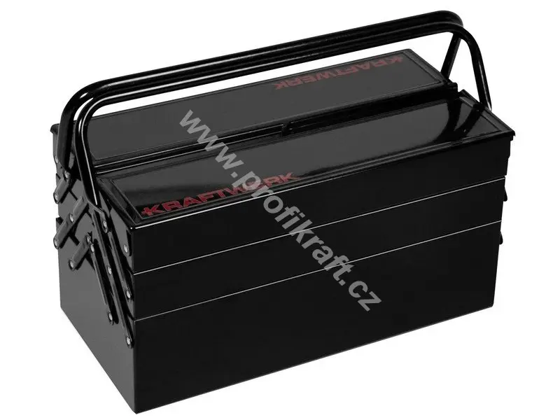 Souprava nářadí 1/4" + 1/2" Kraftwerk KR-206 v kovové výklopné base (106 ks) (KRAF-KR-206.000.000)