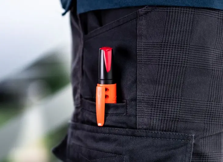 Permanentní popisovač VIS OR průmyslový, červená Pi ca