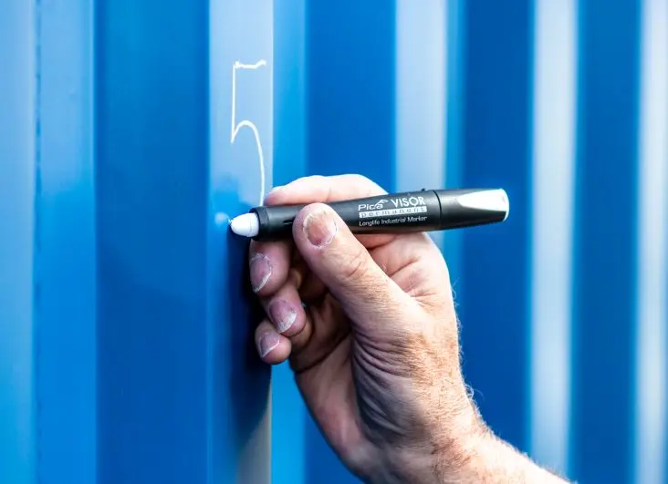 Permanentní popisovač VIS OR průmyslový, červená Pi ca